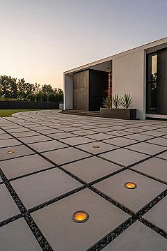Stunning House Front Patio Lighting for Modern Exteriors