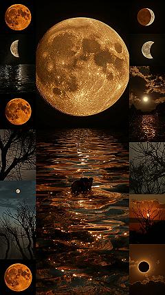 Moon Mood Board: Best Aesthetic Wallpapers & Lunar Collection