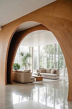 Modern House Interior: Unique Residential Architecture & Living Room Inspiration