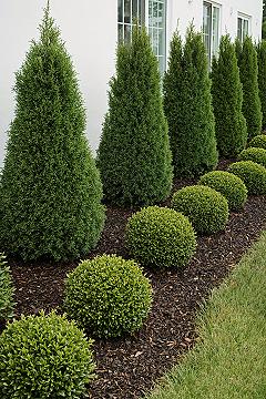 Stylish AC Unit Landscaping: Low Maintenance Evergreen Solutions