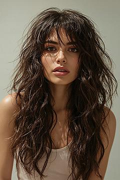 Wavy Hair with Bangs: Your Guide to Effortless Chic & Modern Looks