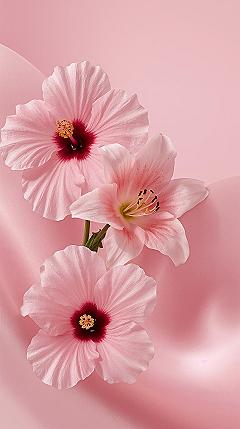 Elegant Pink Floral iPhone Wallpapers: Nature’s Dreamy Art