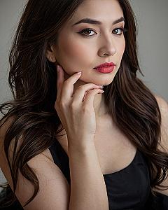Natural Flowing Waves With Gentle Face Framing Layers