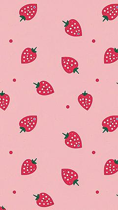 Keeping Cute Strawberry Pattern Wallpapers Clean and Clear