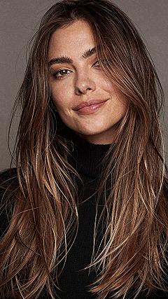 Maintaining Healthy Ends on Long Layered Brunette Hair
