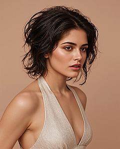 Glamorous Messy Bun: The Ultimate Bridal Hair & Makeup Look