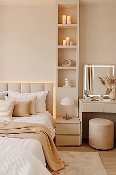 Vanilla Girl Inspo: Minimalist White & Neutral Bedroom Decor