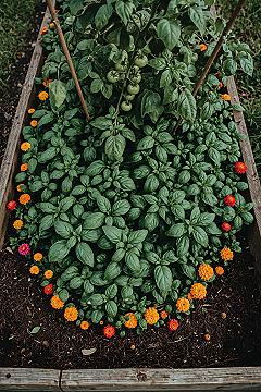 Master Tomato Planting: Companion Planting with Marigolds