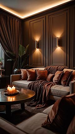 Cozy Luxe Living Room: Classy Chic Aesthetic Tonight