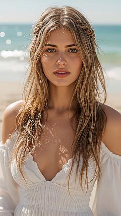 Beach Wedding Blonde Braids: Effortless Half-Up Styles for 2026