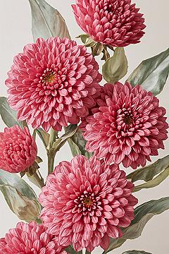 Textured Pink Flowers: Stylish 4K Phone Wallpaper & Home Decor