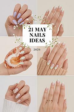 Fresh May Nail Ideas 2026: Adorable Pastel Designs