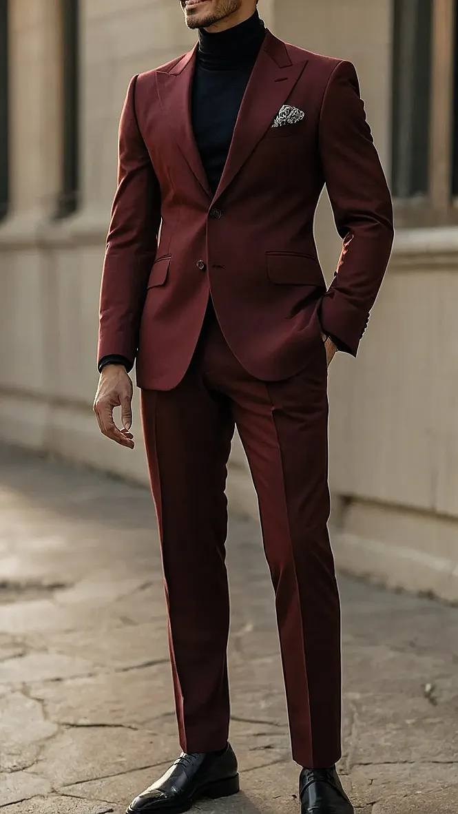 Suave in Scarlet