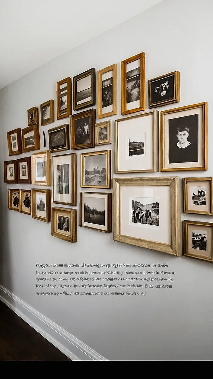 Dive Into Nostalgia: 15 Vintage Frame Gallery Wall Inspirations ...