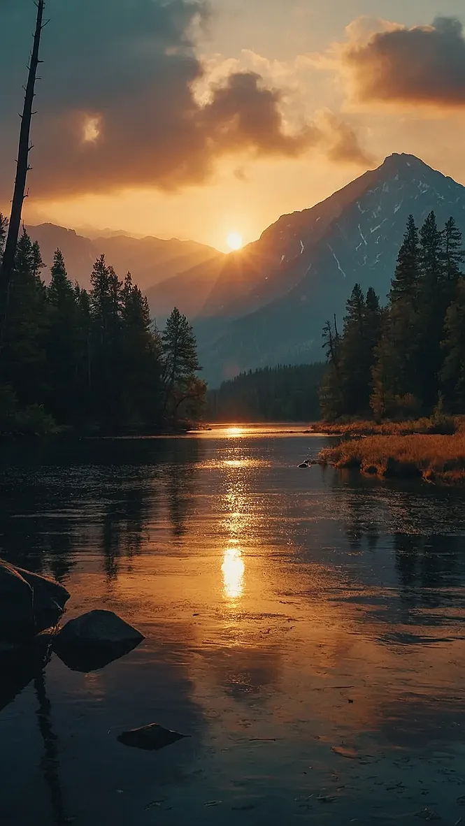 Perfect Sunset Peace