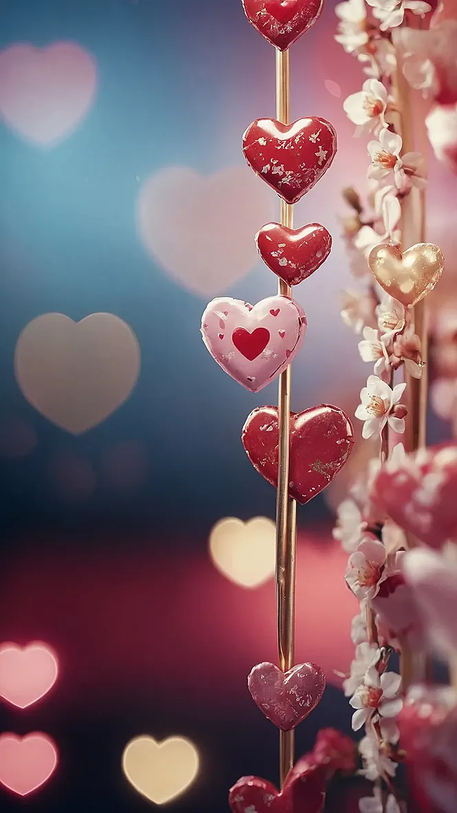 Heartfelt iPhone Backdrops