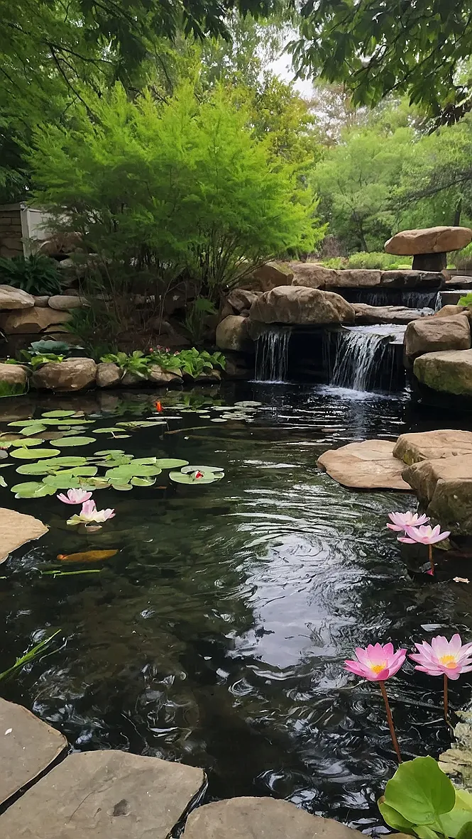 Peaceful Pond Reflections