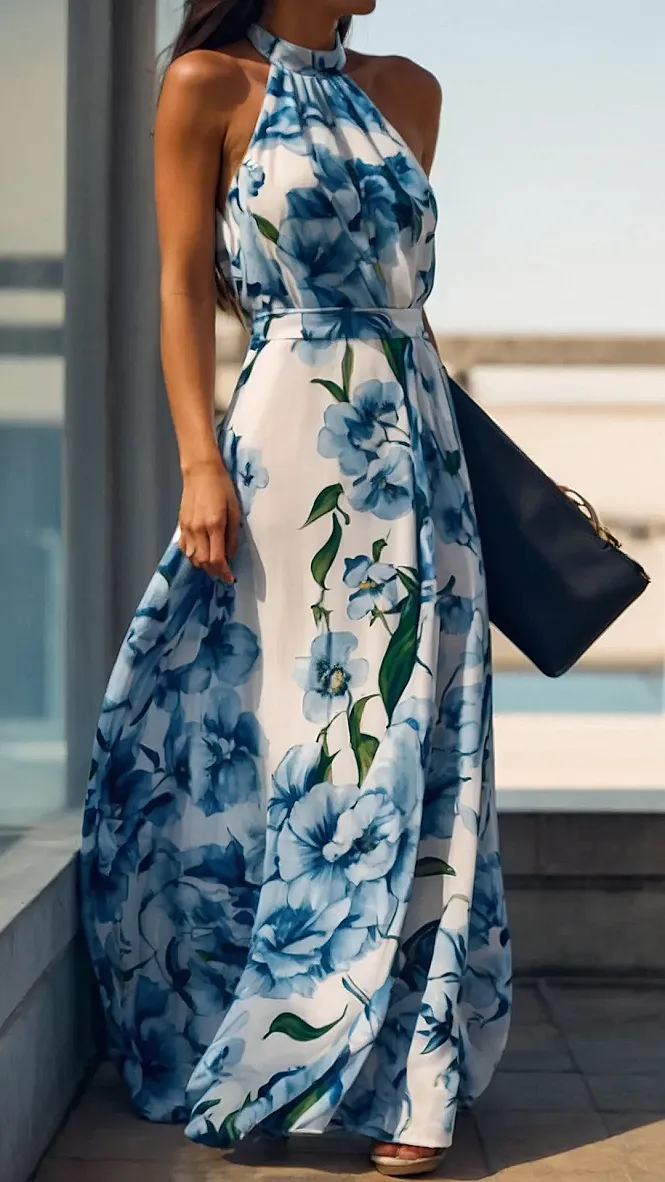 Flower Power Maxi Dress