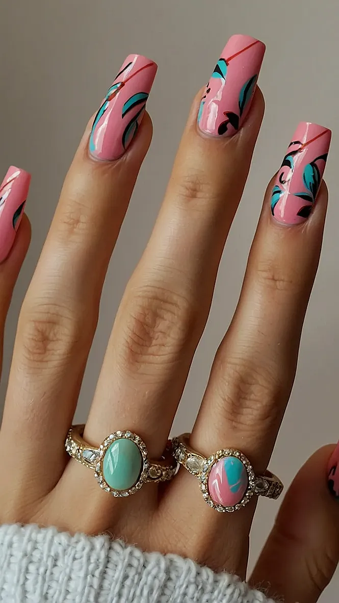 Cozy Christmas Manicure