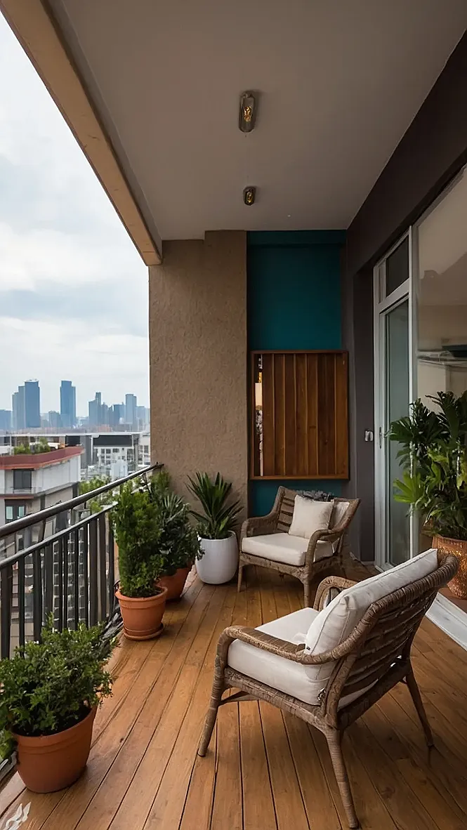 Urban Balcony Oasis