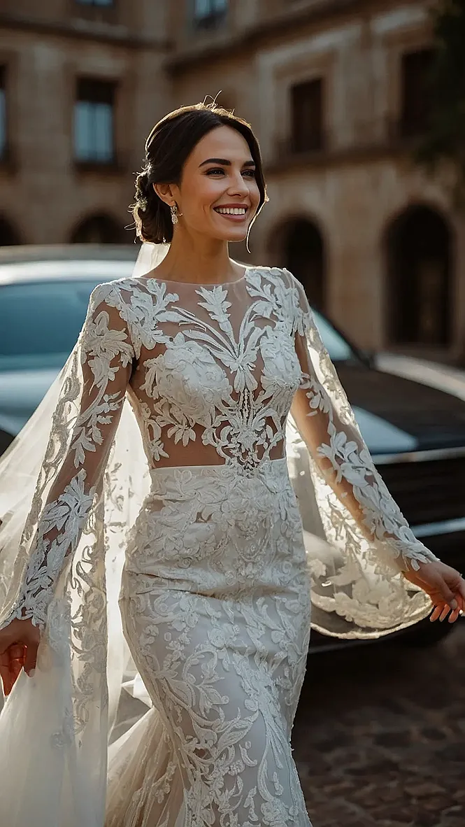 Sheath Bliss: A Wedding Dress