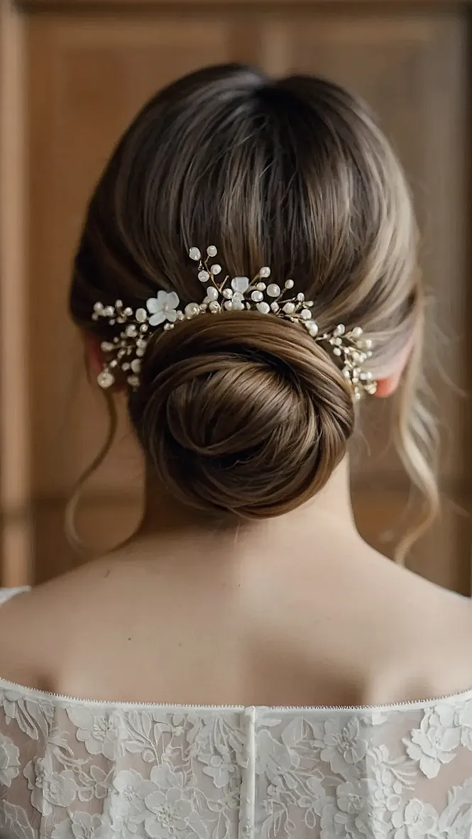 Boho Bridal Bun