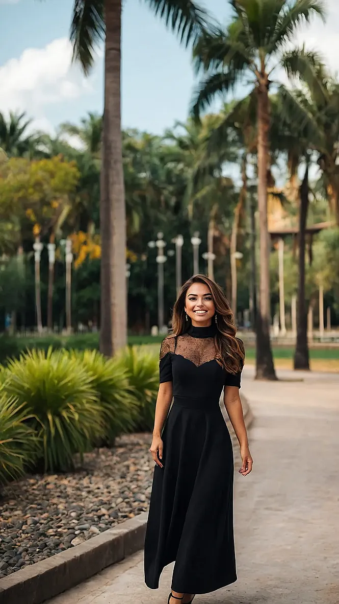 Tropical Midi Mirage