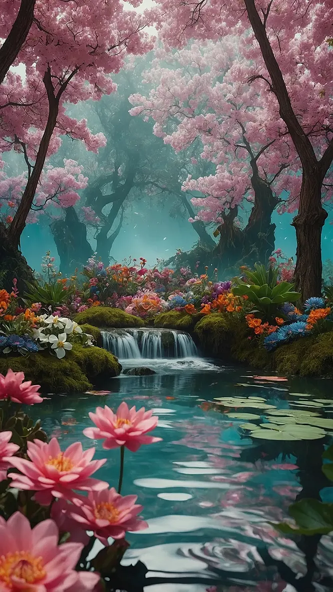 Floral Screen Dreams