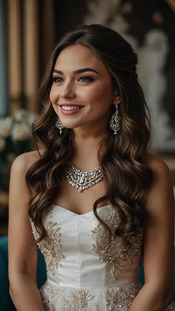 Prom Ready: Half Up Hair