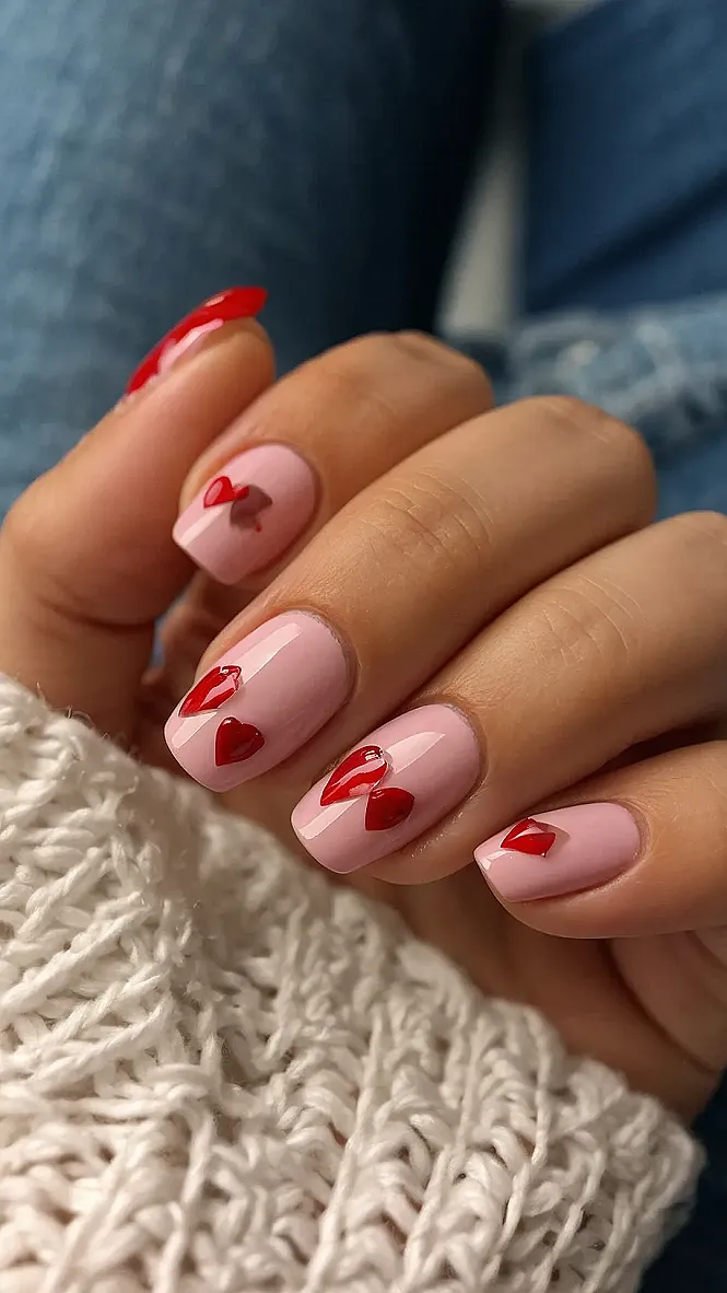 Valentine's Nail Art