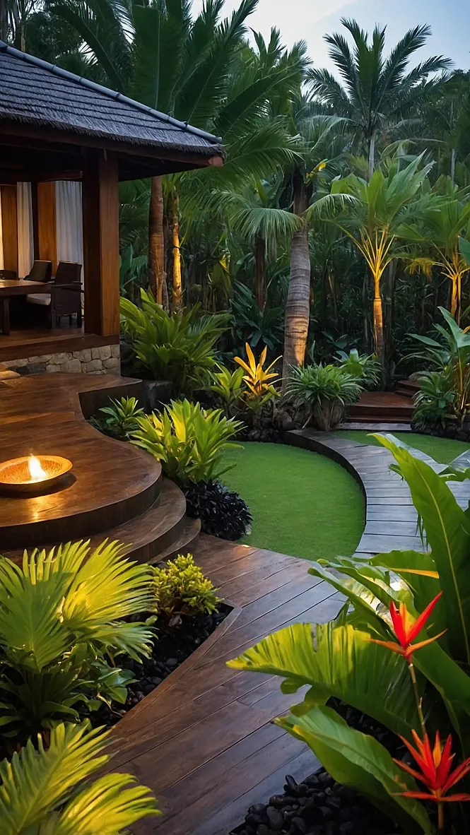 Vibrant Tropic Greens