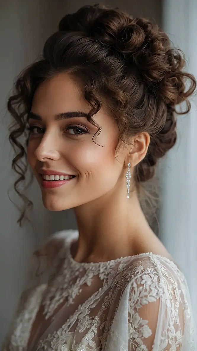 Enchanted Bridal Curls
