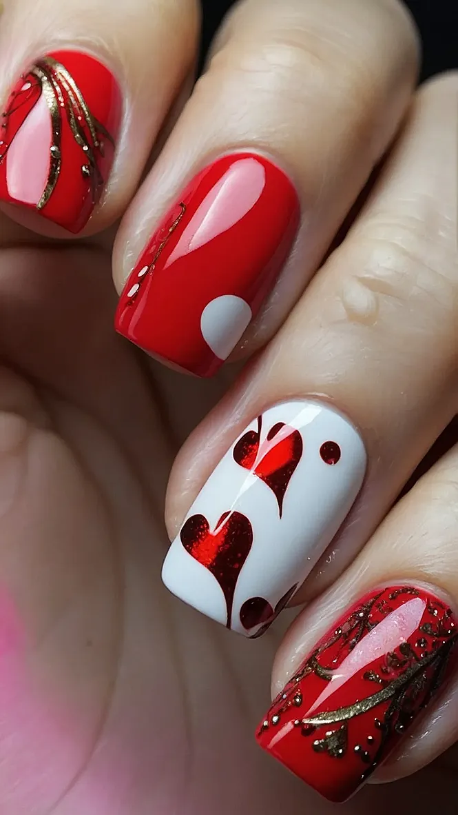 February's Flirty Nails