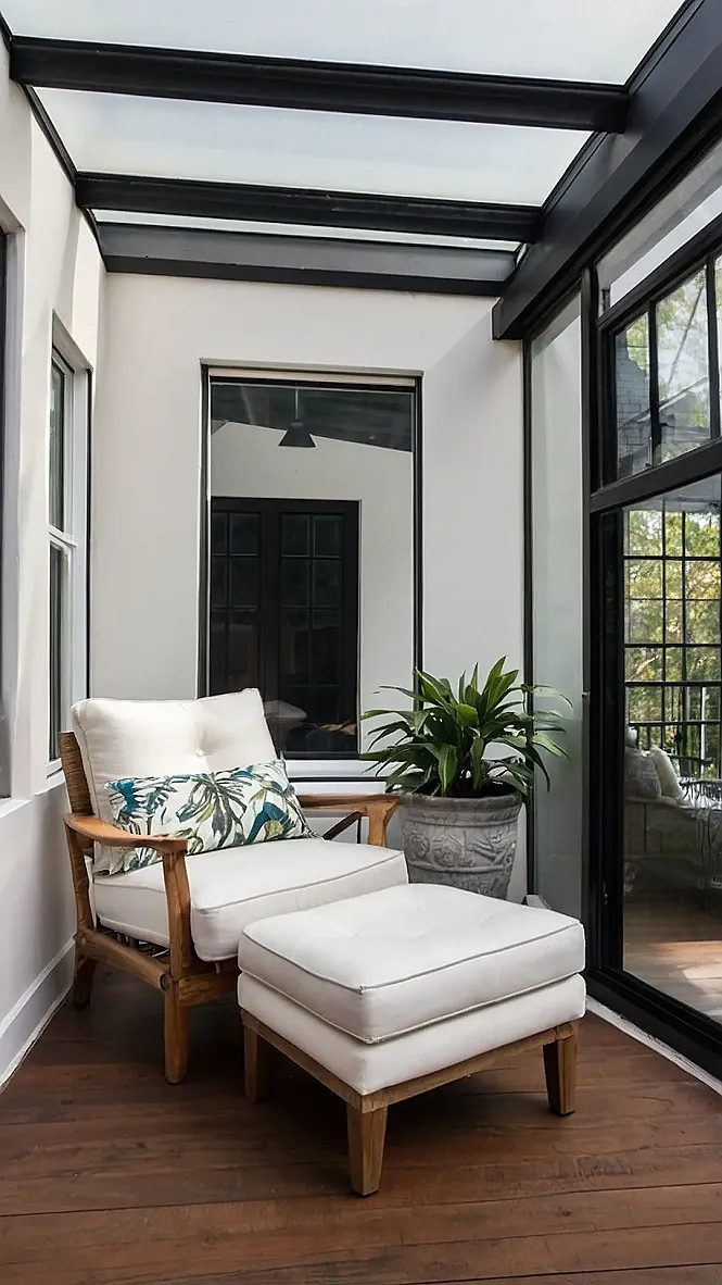 Cozy Sunroom Chic