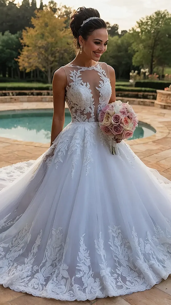 Poolside Perfection Gown.