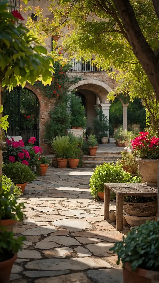 Tuscan Relaxation Nook