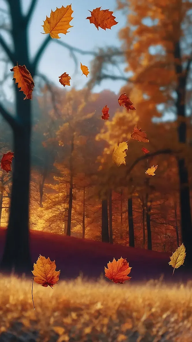 November's Golden Waltz