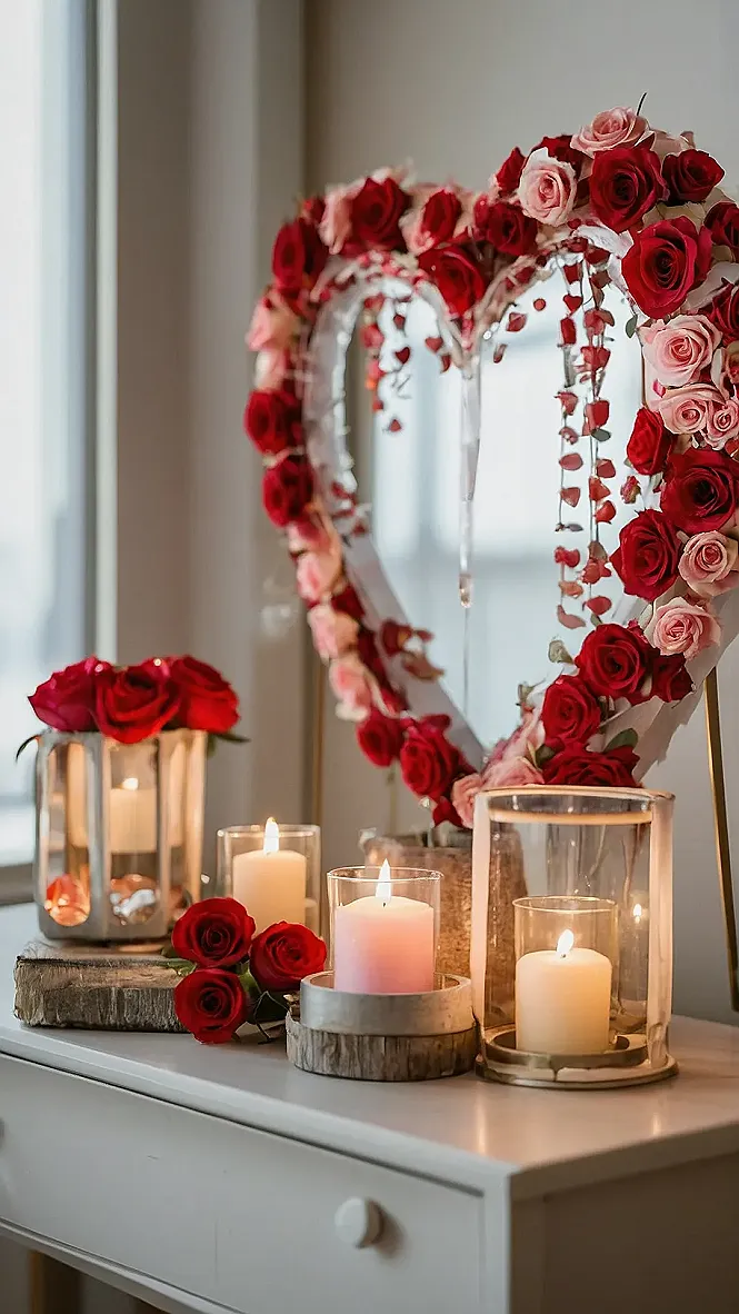 A Valentine's Table Setting
