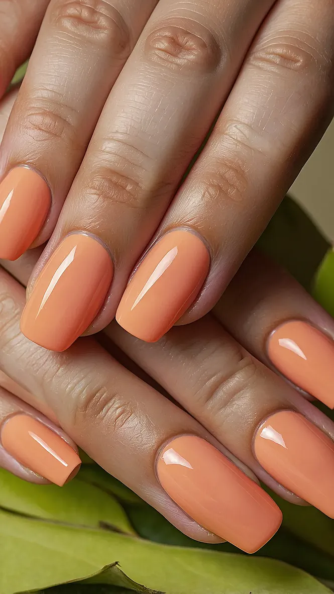 Keen Peach Mani