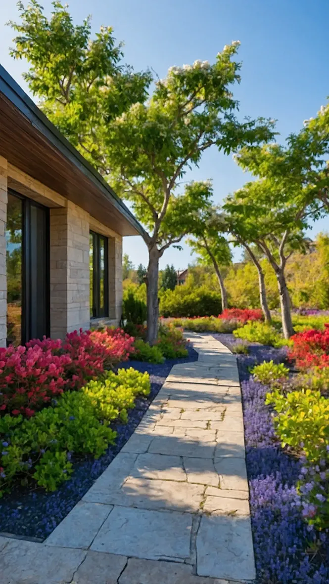 Trees In Full Flourish