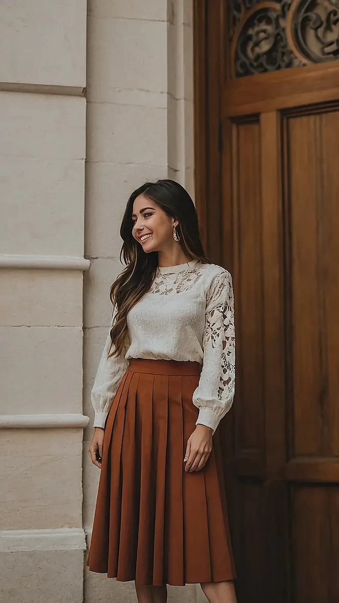 Skirt Style:  Everyday Glamour