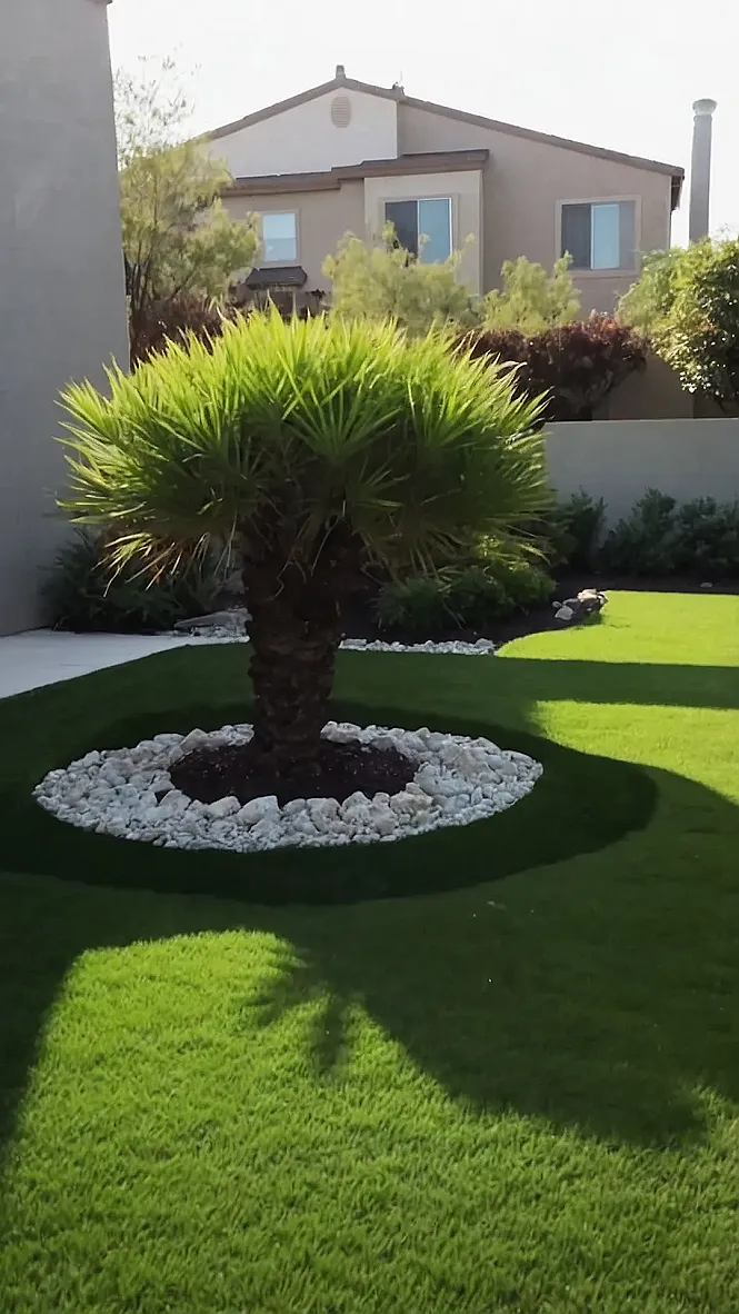 Palm Paradise: Backyard Transformation