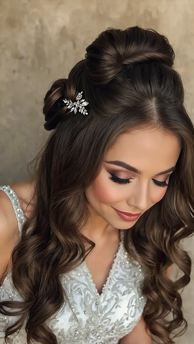 Prom Power: Half Up Hair