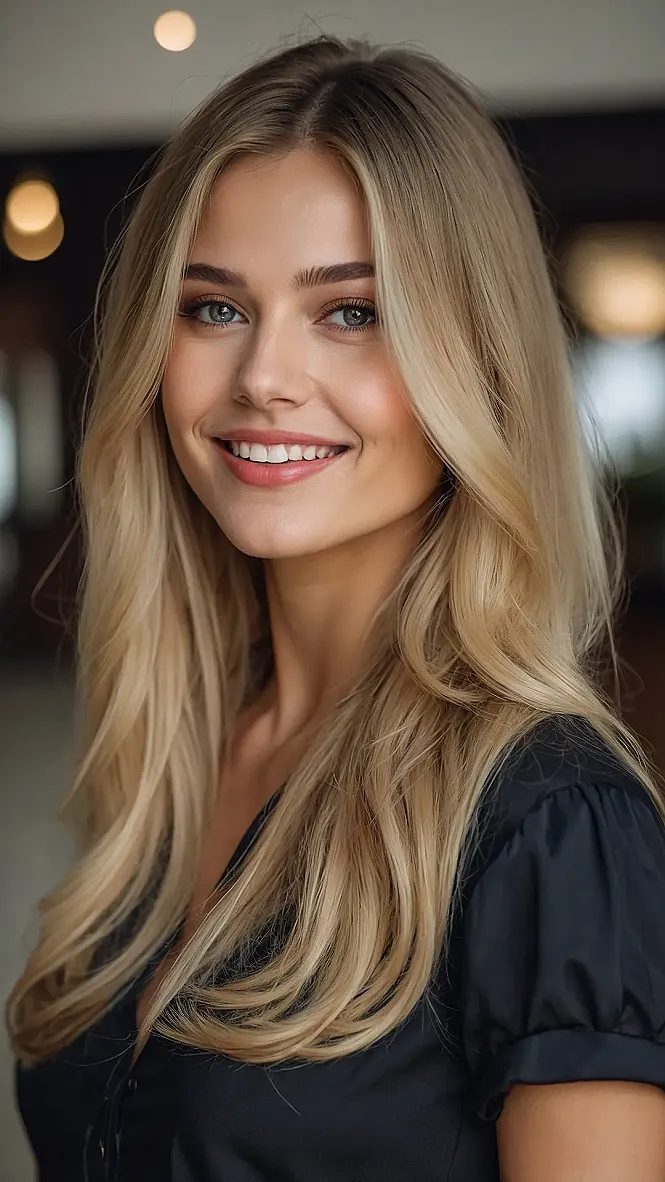 Dreamy Golden Streaks