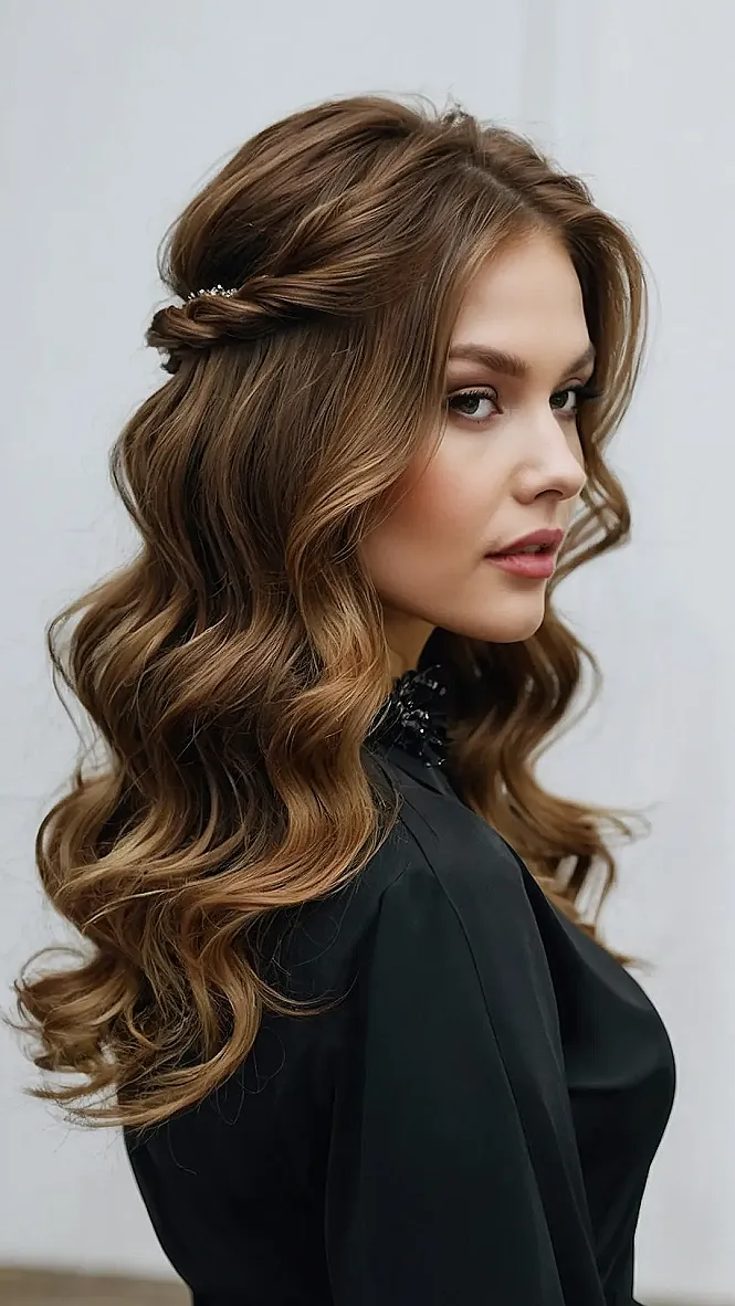 Bridal Curls:  A Love Story