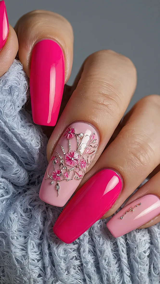 Summer's Bright Pink