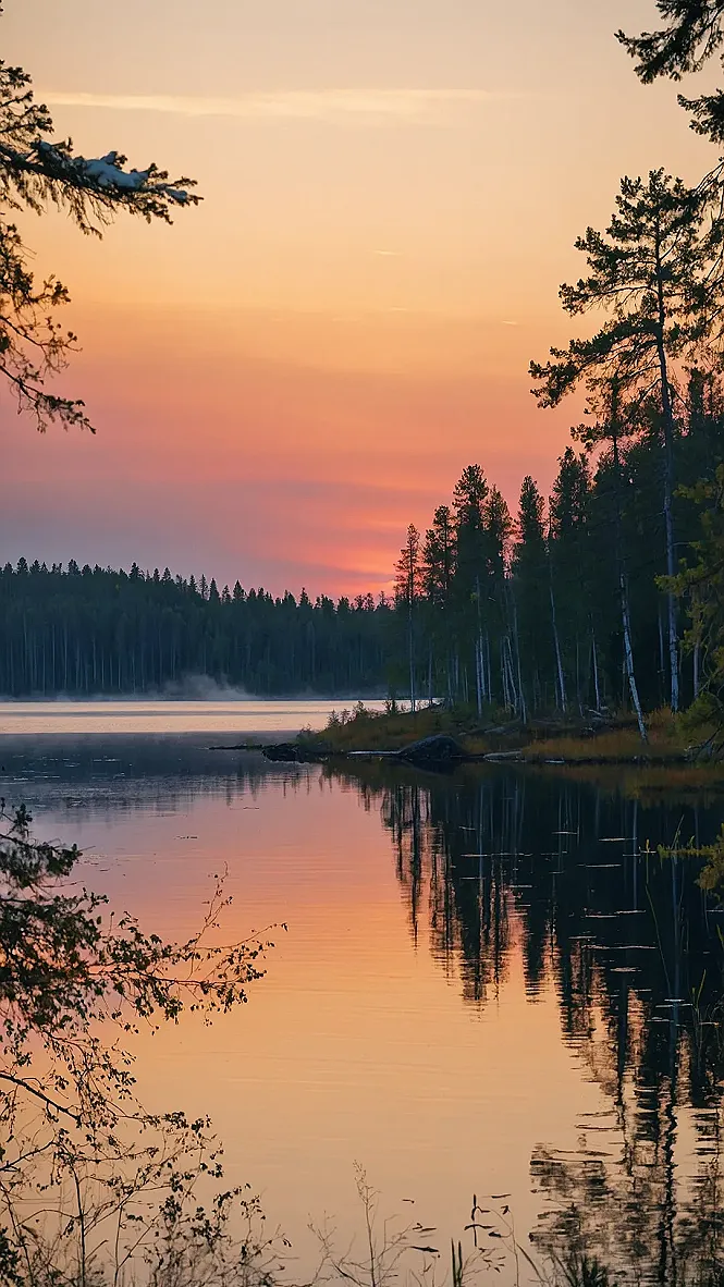 Taiga Tones Screen Art