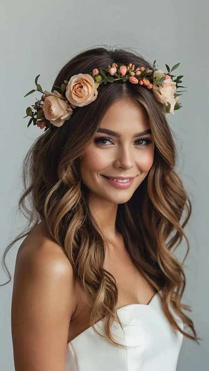 Crown & Bloom: Wedding Hair
