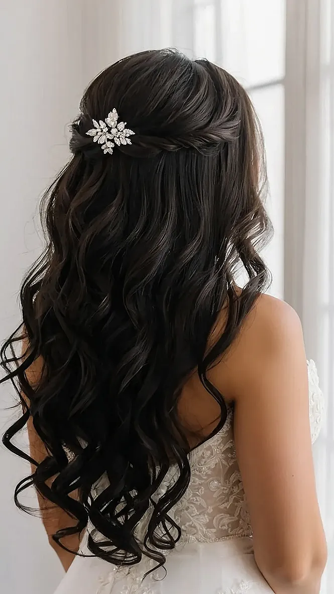 Glamorous Bridal Tresses