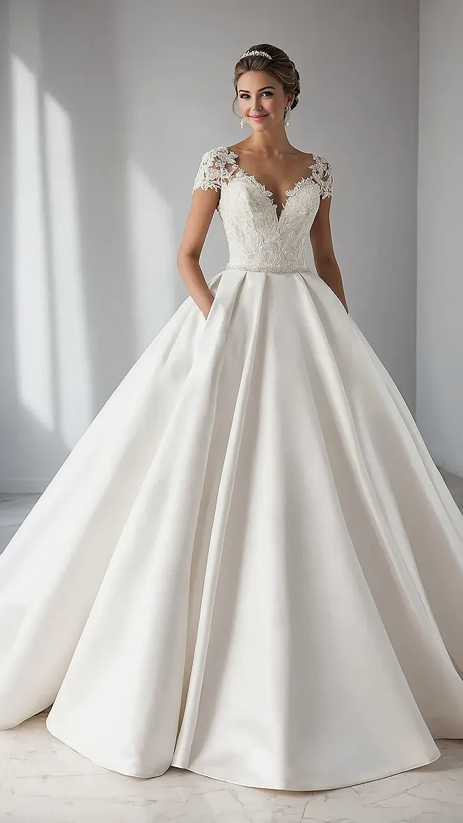 A Gown's Sandy Journey